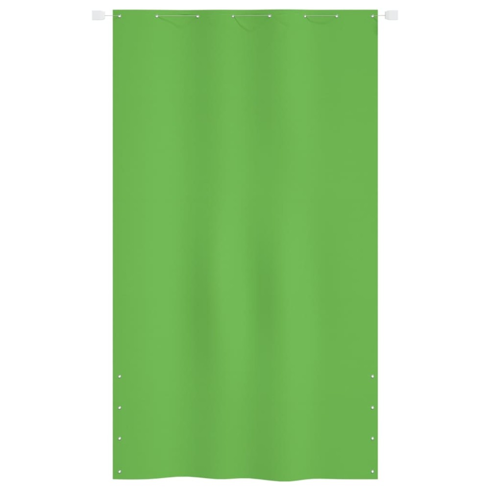 vidaXL Paravan de balcon, verde deschis, 140x240 cm, țesătură oxford