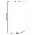 vidaXL Paravan de balcon, verde deschis, 160x240 cm, țesătură oxford vidaXL Paravan de balcon, verde deschis, 160x240 cm, țesătură oxford