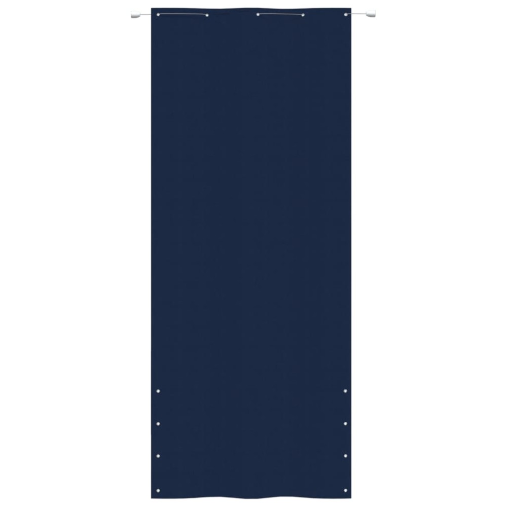 vidaXL Paravan de balcon, albastru, 100 x 240 cm, țesătură oxford