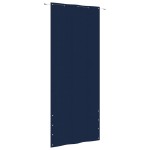 vidaXL Paravan de balcon, albastru, 100 x 240 cm, țesătură oxford