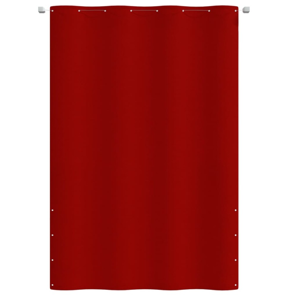 vidaXL Paravan de balcon, roșu, 160 x 240 cm, țesătură oxford