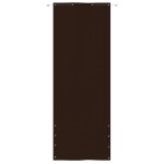 vidaXL Paravan de balcon, maro, 80 x 240 cm, țesătură oxford
