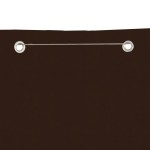 vidaXL Paravan de balcon, maro, 80 x 240 cm, țesătură oxford