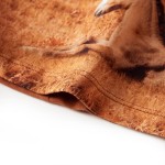 Rochie pentru copii cu mâneci lungi, coniac, 104 Rochie pentru copii cu mâneci lungi, coniac, 104
