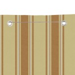 vidaXL Paravan de balcon, galben/portocaliu,140x240 cm,țesătură oxford