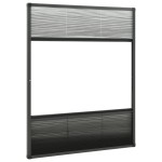 vidaXL Plasă insecte pentru ferestre, 80x100 cm, aluminiu, cu umbrar vidaXL Plasă insecte pentru ferestre, 80x100 cm, aluminiu, cu umbrar