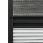 vidaXL Ecran insecte pentru ferestre, cu umbrar, 80x120 cm, aluminiu vidaXL Ecran insecte pentru ferestre, cu umbrar, 80x120 cm, aluminiu