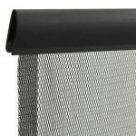 vidaXL Paravan antiinsecte cu perdea plasă neagră 100x220 cm poliester vidaXL Paravan antiinsecte cu perdea plasă neagră 100x220 cm poliester