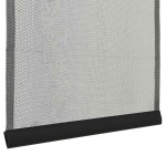 vidaXL Paravan antiinsecte cu perdea plasă neagră 100x220 cm poliester vidaXL Paravan antiinsecte cu perdea plasă neagră 100x220 cm poliester