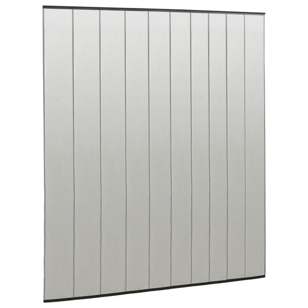 vidaXL Perdea pentru insecte cu 10 buc. de plasă, negru, 240x240 cm