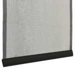 vidaXL Perdea pentru insecte cu 10 buc. de plasă, negru, 240x240 cm vidaXL Perdea pentru insecte cu 10 buc. de plasă, negru, 240x240 cm