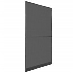 vidaXL Plasă insecte cu balamale pentru uși, antracit, 120 x 240 cm vidaXL Plasă insecte cu balamale pentru uși, antracit, 120 x 240 cm