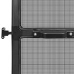 vidaXL Plasă insecte cu balamale pentru uși, antracit, 120 x 240 cm vidaXL Plasă insecte cu balamale pentru uși, antracit, 120 x 240 cm