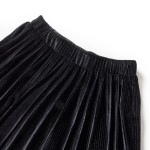 Fusta plisată pentru copii cu lurex, negru, 128 Fusta plisată pentru copii cu lurex, negru, 128