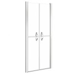 vidaXL Ușă cabină de duș, transparent, 101 x 190 cm, ESG vidaXL Ușă cabină de duș, transparent, 101 x 190 cm, ESG