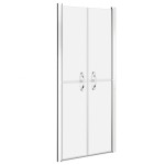 vidaXL Ușă cabină de duș, mat, 76 x 190 cm, ESG vidaXL Ușă cabină de duș, mat, 76 x 190 cm, ESG