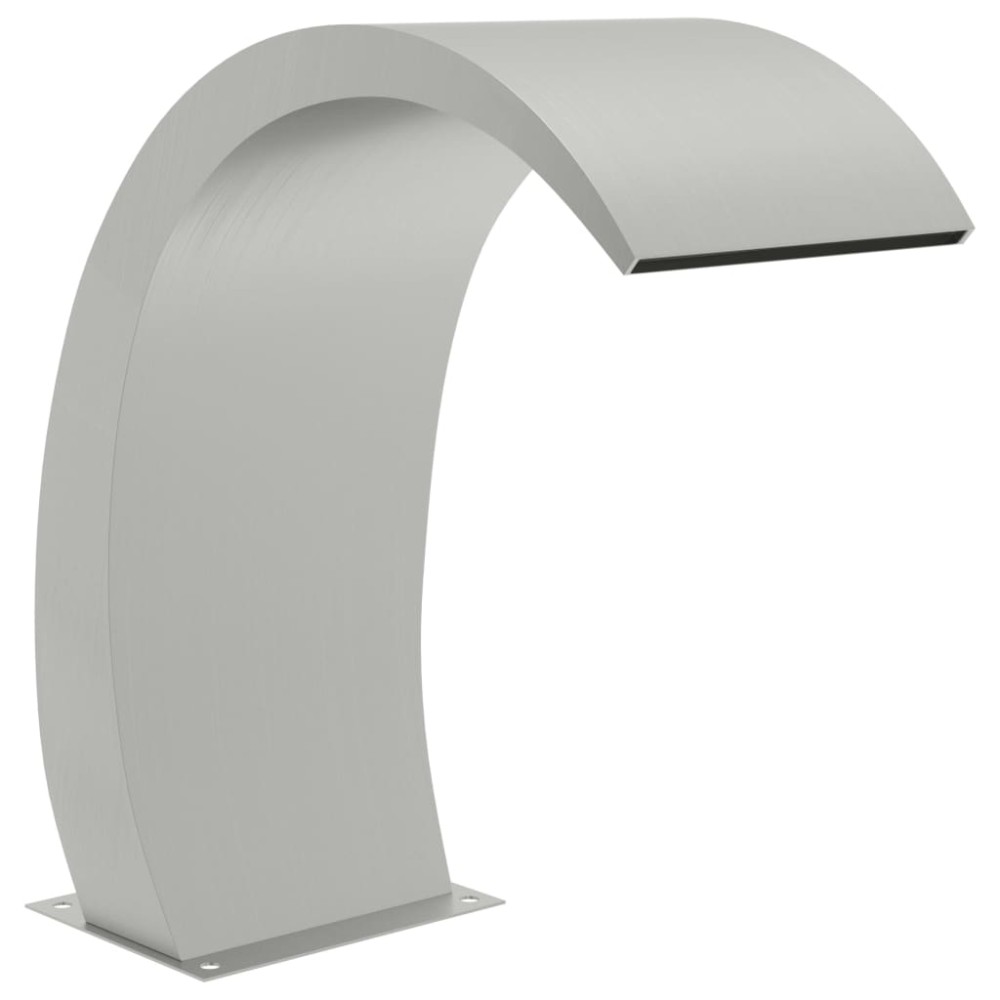 vidaXL Fântână de piscină cu LED, 22x60x70 cm, oțel inoxidabil 304