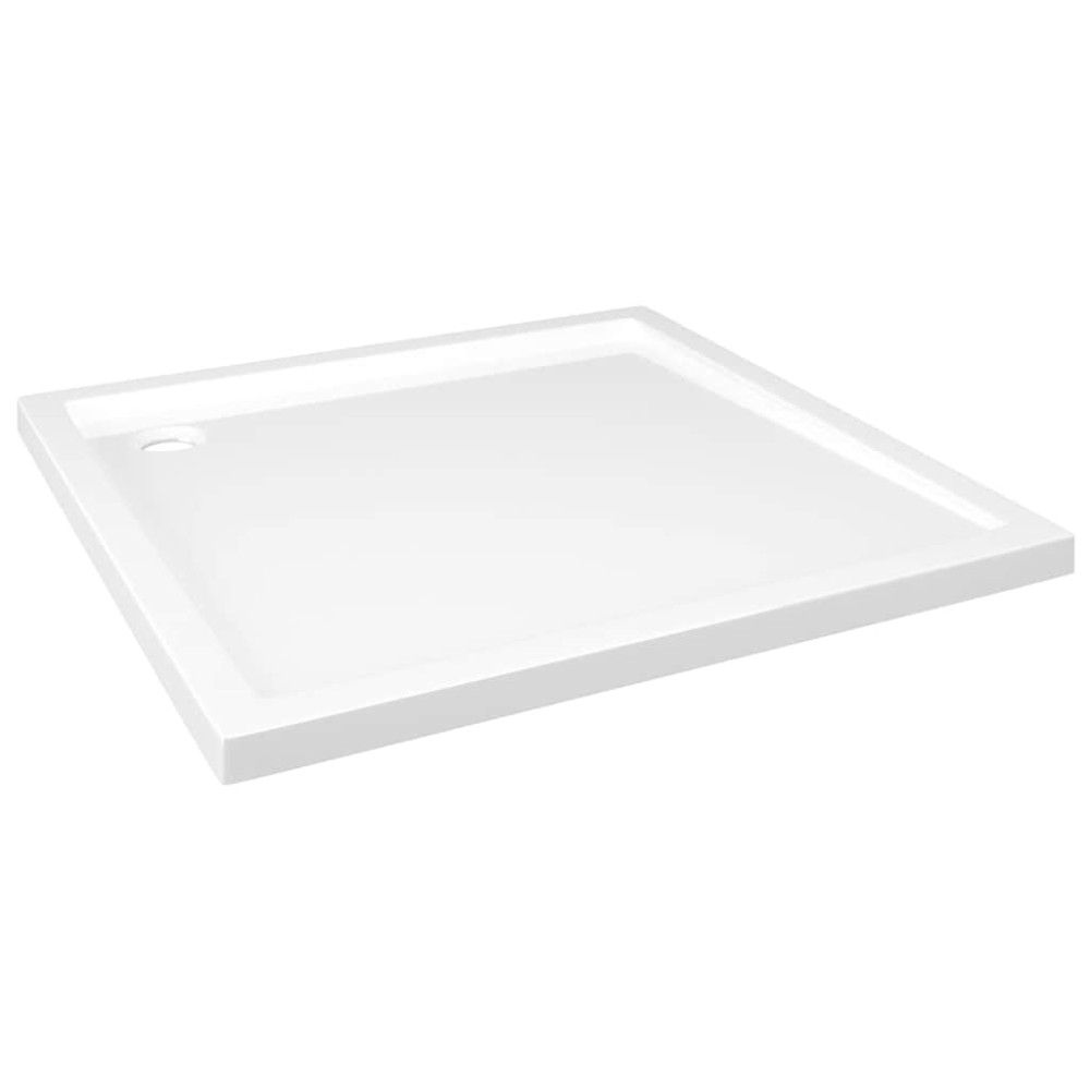 vidaXL Cădiță de duș pătrată din ABS, 90x90 cm