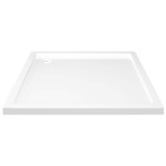 vidaXL Cădiță de duș pătrată din ABS, alb, 80x80 cm vidaXL Cădiță de duș pătrată din ABS, alb, 80x80 cm