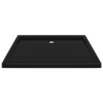 vidaXL Cădiță de duș dreptunghiulară din ABS, negru, 80x100 cm vidaXL Cădiță de duș dreptunghiulară din ABS, negru, 80x100 cm