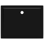 vidaXL Cădiță de duș dreptunghiulară din ABS, negru, 80x100 cm vidaXL Cădiță de duș dreptunghiulară din ABS, negru, 80x100 cm