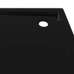 vidaXL Cădiță de duș pătrată din ABS, negru, 90x90 cm vidaXL Cădiță de duș pătrată din ABS, negru, 90x90 cm