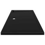 vidaXL Cădiță de duș dreptunghiulară din ABS, neagră, 70x120 cm vidaXL Cădiță de duș dreptunghiulară din ABS, neagră, 70x120 cm