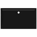 vidaXL Cădiță de duș dreptunghiulară din ABS, neagră, 70x120 cm vidaXL Cădiță de duș dreptunghiulară din ABS, neagră, 70x120 cm