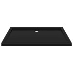 vidaXL Cădiță de duș dreptunghiulară din ABS, negru, 70x100 cm vidaXL Cădiță de duș dreptunghiulară din ABS, negru, 70x100 cm
