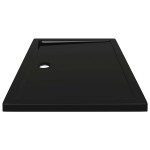 vidaXL Cădiță de duș dreptunghiulară din ABS, negru, 70x100 cm vidaXL Cădiță de duș dreptunghiulară din ABS, negru, 70x100 cm