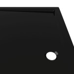 vidaXL Cădiță de duș dreptunghiulară din ABS, negru, 80x90 cm vidaXL Cădiță de duș dreptunghiulară din ABS, negru, 80x90 cm