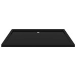 vidaXL Cădiță de duș dreptunghiulară din ABS, negru, 80x120 cm vidaXL Cădiță de duș dreptunghiulară din ABS, negru, 80x120 cm