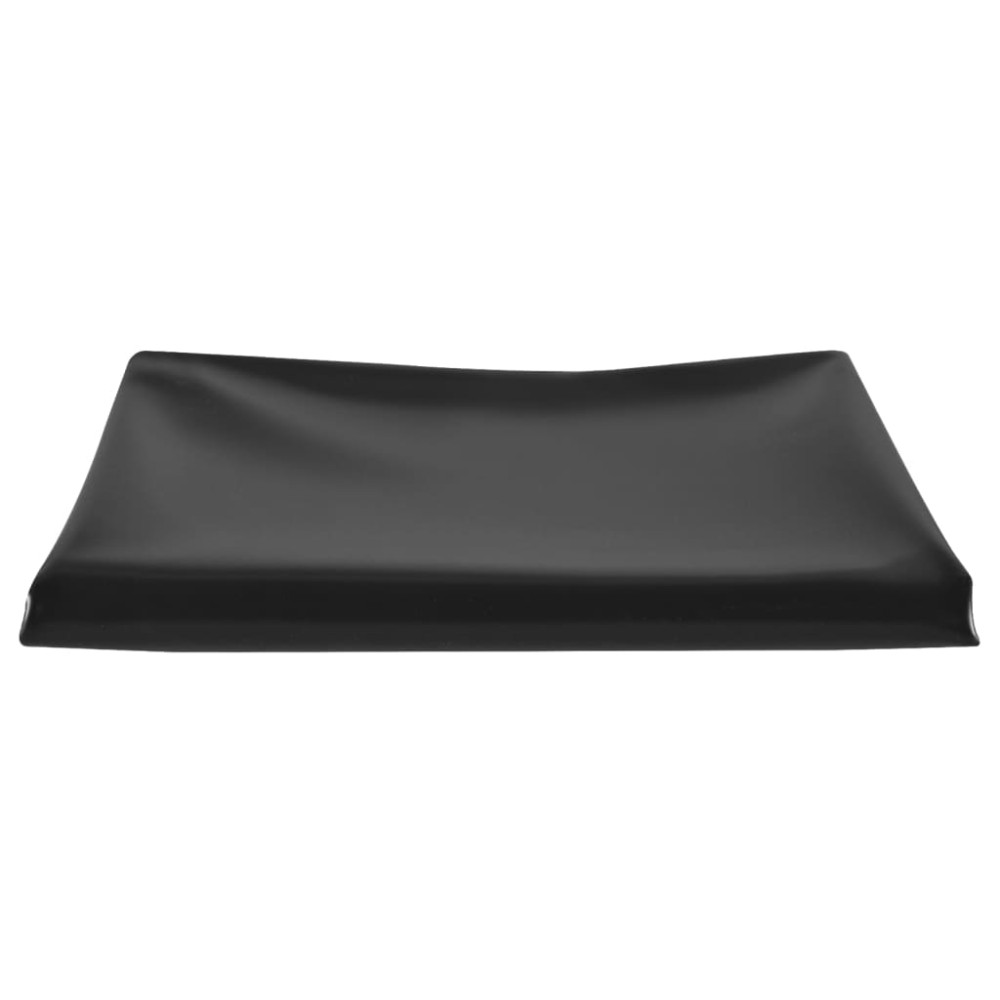 vidaXL Căptușeală pentru iaz, negru, 5x2 m, PVC, 1 mm
