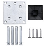 vidaXL Set de panouri de gard, negru, 175x105 cm, WPC