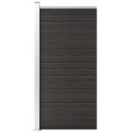vidaXL Panou de gard, gri, 95x186 cm, WPC vidaXL Panou de gard, gri, 95x186 cm, WPC