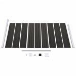 vidaXL Panou de gard, gri, 95x186 cm, WPC vidaXL Panou de gard, gri, 95x186 cm, WPC