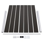 vidaXL Panou de gard, gri, 180x146 cm, WPC vidaXL Panou de gard, gri, 180x146 cm, WPC