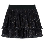 Fustă pentru copii cu volane, negru, 116 Fustă pentru copii cu volane, negru, 116