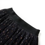 Fustă pentru copii cu volane, negru, 140 Fustă pentru copii cu volane, negru, 140