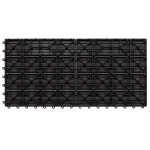 vidaXL Plăci de pardoseală, 6 buc., maro închis, 60x30cm, WPC, 1,08 m² vidaXL Plăci de pardoseală, 6 buc., maro închis, 60x30cm, WPC, 1,08 m²