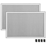 vidaXL Plasă insecte extensibilă pentru ferestre, alb, (75-143)x50 cm vidaXL Plasă insecte extensibilă pentru ferestre, alb, (75-143)x50 cm