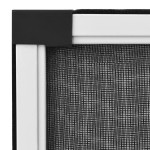 vidaXL Plasă insecte extensibilă pentru ferestre, alb, (75-143)x50 cm vidaXL Plasă insecte extensibilă pentru ferestre, alb, (75-143)x50 cm