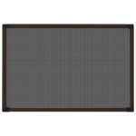 vidaXL Plasă insecte extensibilă pentru ferestre, maro, (75-143)x50 cm vidaXL Plasă insecte extensibilă pentru ferestre, maro, (75-143)x50 cm