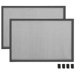 vidaXL Plasă insecte extensibilă ferestre, antracit, (75-143)x50 cm vidaXL Plasă insecte extensibilă ferestre, antracit, (75-143)x50 cm