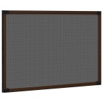 vidaXL Plasă insecte extensibilă pentru ferestre maro (100-193)x75 cm vidaXL Plasă insecte extensibilă pentru ferestre maro (100-193)x75 cm