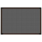vidaXL Plasă insecte extensibilă pentru ferestre maro (100-193)x75 cm vidaXL Plasă insecte extensibilă pentru ferestre maro (100-193)x75 cm