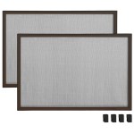 vidaXL Plasă insecte extensibilă pentru ferestre maro (100-193)x75 cm vidaXL Plasă insecte extensibilă pentru ferestre maro (100-193)x75 cm