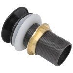 vidaXL Ventil scurgere push, fără preaplin, gri, 6,4x6,4x9,1 cm vidaXL Ventil scurgere push, fără preaplin, gri, 6,4x6,4x9,1 cm