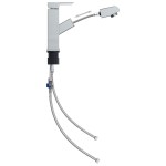 vidaXL Robinet chiuvetă baie retractabil, finisaj cromat, 157x172 mm vidaXL Robinet chiuvetă baie retractabil, finisaj cromat, 157x172 mm