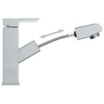 vidaXL Robinet chiuvetă baie retractabil, finisaj cromat, 157x172 mm vidaXL Robinet chiuvetă baie retractabil, finisaj cromat, 157x172 mm